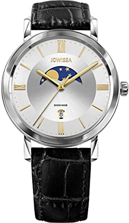 Jowissa Magno Montre Homme Suisse J4.272.L Acier/Acier/Noir
