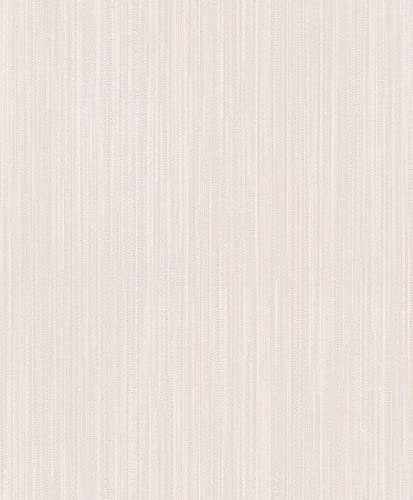 Erismann 10252-38 - Carta da parati in tessuto non tessuto, motivo a righe, colore: tortora chiaro