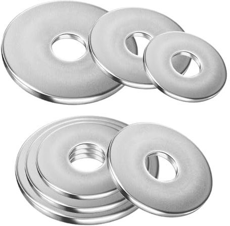 Drenky Rondelle Acciaio Inox M6 X 15mm Spessore 1,8mm Rondelles Carrozzeria 20 Pezzi Metaliche Rondella Acciaio Inox A2 V2A DIN 125 Rondella Di Bloccaggio Per Viti O Bulloni Di Fissaggio