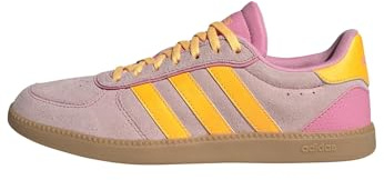 Adidas Femme BREAKNET Sleek Shoes, Bliss Pink/Lucid Tangerine/Gum 3, 38 2/3 EU