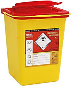 Poubelle à aiguilles ratiomed 193513 Safe Box 2 L