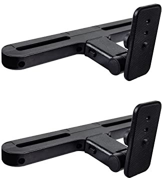 UEME Twin Car Headrest Brackets for Portable DVD Player | Mounts | 7 inch & 10 inch | DB Power, BUSH, PHILIPS, GOODMANS, LOGIK, TECHNIKA, TEVION, ROCCO, MAXTEK, SYLVANIA, FANGOR, WONNIE
