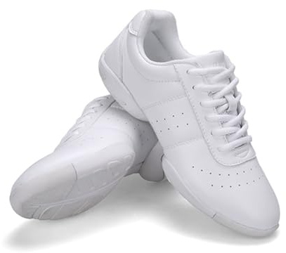 Hixingo Chaussures de Danse Modern Jazz Femme Cheerleading Cheer Chaussures de Sport Danse Gymnastique Baskets Yoga Entraînement Aérobic pour Femmes