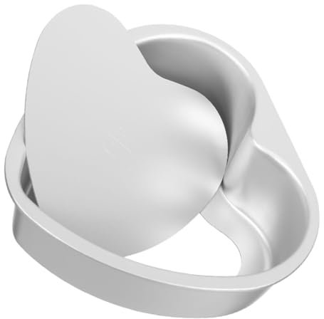 UTHCLO Heart Shaped Cake Pan Mold Removable Bottom Baking Tool for Valentine Day for Cakes and Desserts and Parties