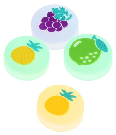 Gadpiparty Cappucci Con Impugnatura Per Pollice - 4 Pezzi Joystick Silicone Resistente Allacqua Antigraffio Accessorio Da Gioco