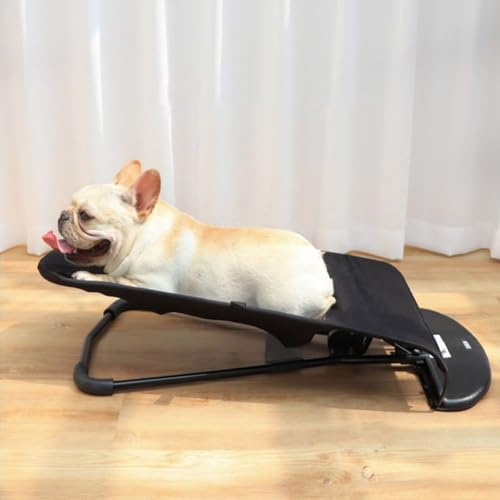 Hamac surélevé pour chien – Chaise à bascule et balançoire pour une utilisation en intérieur et en extérieur, meubles confortables pour animaux de compagnie, design durable, facile à nettoyer, parfait