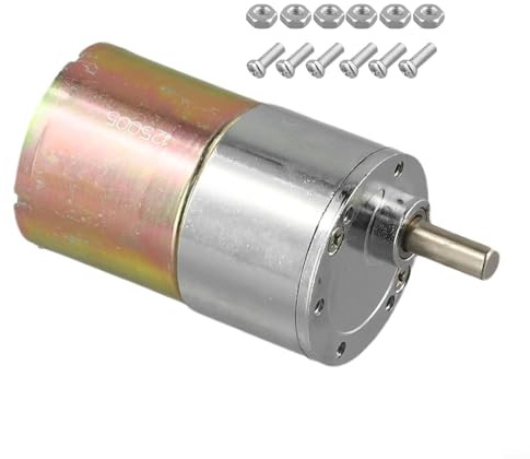 Boîte de vitesses à couple élevé 12 V 200 tr/min DC Moteur à brosse avec construction en métal pour distributeurs automatiques et équipements de contrôle automatique