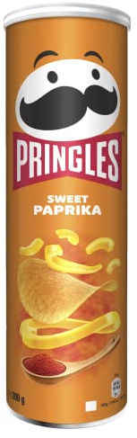 Pringles Sweet Paprika | Paprika Chips | Einzelpackung (1 x 200g)