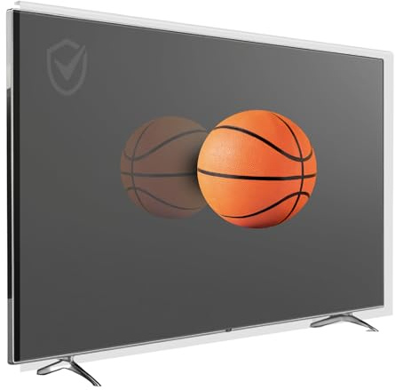 TV GUARD | 24 Pouces | Protection d'Écran TV, Lumière Bleue, Résistant aux Rayures, Ultra-Clair, Compatible avec TV LED, LCD, OLED, QLED, Installation Facile, Usage Domestique et Commercial