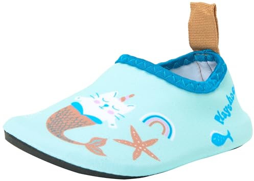 Playshoes Barfuß-Schuhe Unisex Kinder Wassersportschuh, Einhornmeerkatze, 24/25 EU