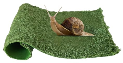 shjxi Tapis pour Reptile | 40 × 25 cm - Revêtement de substrat Lavable - Tapis de literie pour Terrarium - Fournitures pour caméléons, Tortues, Geckos, lézards, Tortues