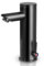 Fyeer Grifo de baño con sensor, negro mate, grifo mezclador automático por infrarrojos, sin contacto, para baño