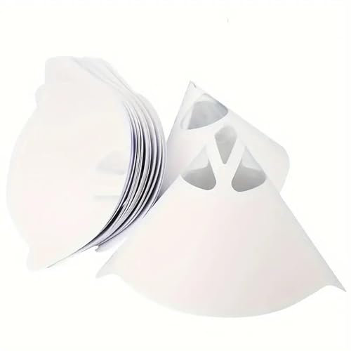 10 Packs Trainer Farbfilter Papiere Autolack Spray Mesh Papier Filterst Reifen Einweg-Konisch Verspritz Trichter für Kfz-Farb sprüh Pistolen, Harz
