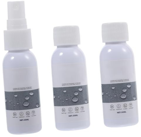 HYTROVE 3pièces Spray Imperméabilisant Pour Chaussures Et Textiles Spray Étanche Nano Technologie Eau Taches Format Portable