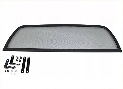 Déflecteur de Vent pour MG MGF MGTF (1996-2012) - Pliable - Noir | Filet Anti-Remous Coupe | Déflecteur d'air - GermanTuningParts