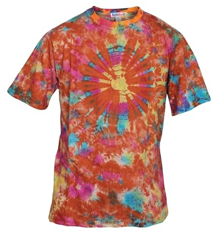 Ezhippie T-Shirt Tie Dye Uomo 13, M, 13, M