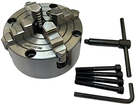 125MM 4 JAW Independent Lathe Chuck Front Mount RDGTOOLS