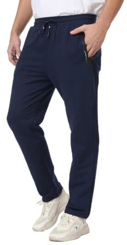 JustSun Jogging Homme Survetement Pantalons de Sport Homme Coton élastique avec Poches