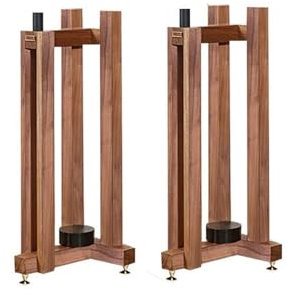 högtalarstativ Högtalarstativ Stativ Solid Wood Surround Sound Hylla Monitor Metallhylla Golv Professionell bokhylla Högtalarställ högtalare står skrivbord(27 * 30 * 66.5cm)