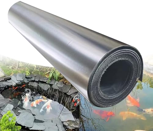 Lona resistente al desgarro, 5 x 5 m y 6 x 8 m 0,35 mm de grosor, cubierta impermeable para estanques al aire libre, lámina protectora duradera y versátil (tamaño: 1,5 x 8 m)