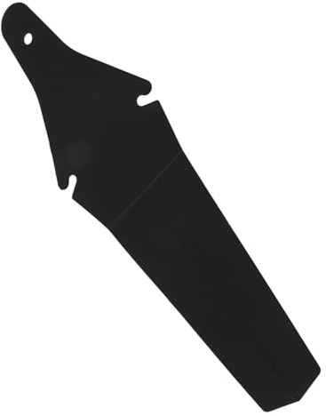 Angoily Garde-Boue Vélo Arrière en Plastique Étanche Noir, Protection Anti-Pluie et Boue pour VTT et Vélos de Route, Compatible Multiples Modèles, Accessoire Léger et Facile à Démonter