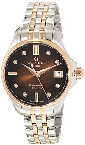 Certina DS ACTION Lady C032.207.22.296.00 Women's Automatic Watch 80 Hour Power Reserve, Bracelet