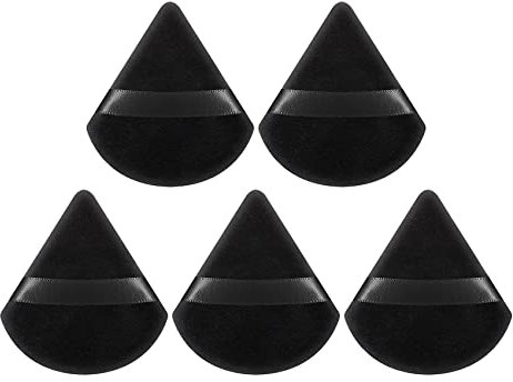 Neoreser 5 Stück Dreieck Makeup Puderquaste, Kosmetik Gesicht Puderquaste Schwämmchen, Make up Werkzeug für Loses Puder oder Foundation, Nass Trocken Make up Werkzeug