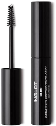 Gel Modellante per Sopracciglia Ultrastrong Clear, Soluzione Trasparente ad Asciugatura Rapida, Effetto Laminazione Duraturo, Scovolino Preciso