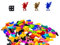 BoardGameSet 25 stücke Meeple Feen Figuren für Brettspielschmuck oder Ersatzteile, braun