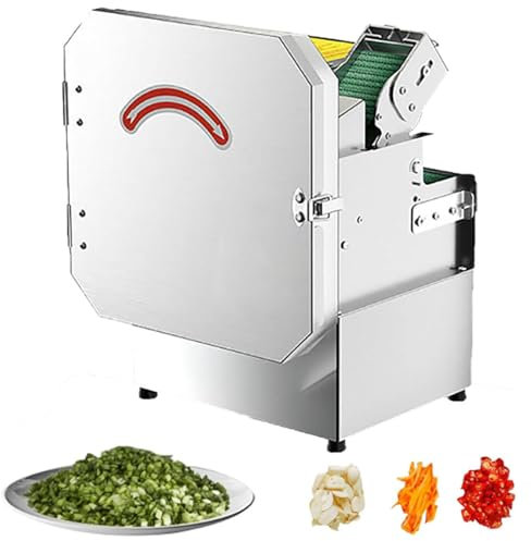 Tagliaverdure elettrico, affettaverdure commerciale, affettaverdure elettrico, robot da cucina, tagliapeperoncini, macchina per affettare verdure sottili