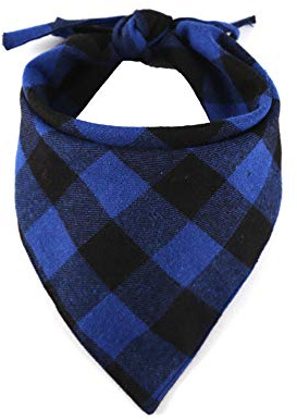 Ansiktshandduk för husdjur i bomull mjuk bekväm hund med tjocklek fint utförande gitter triangel scarf fyra stilar