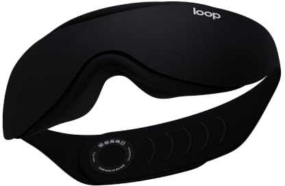 Loop Eclipse Sovmask – Premium Ljusblockerande Ögonmask för Sömn | För resa, tupplur och sidosovare. Djupare mörker för enklare vila. Nära passform med utrymme för ögonfransar