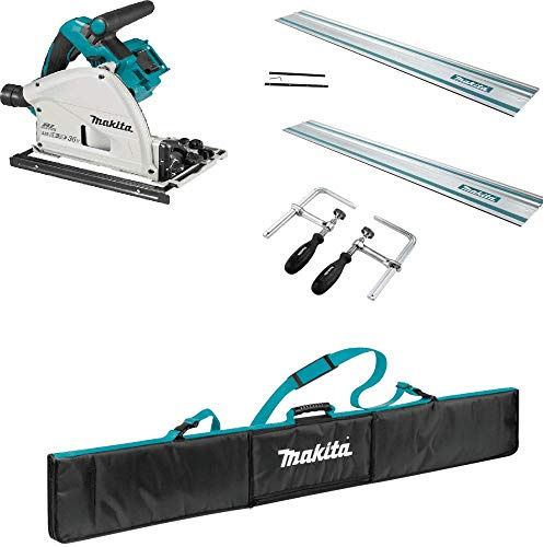 Makita DSP600ZJ Twin 18v Cordless Plunge Saw Bundle Kit Body Only