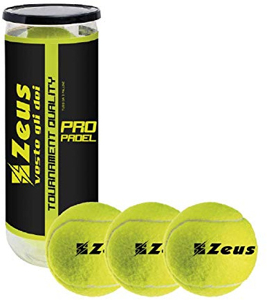 Zeus Boules de Padel de marque Tube à trois balles