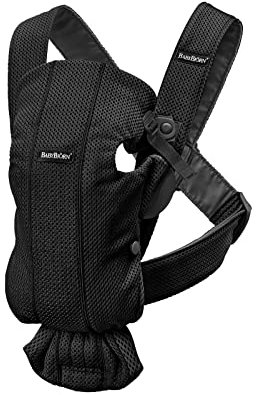 BabyBjörn Baby Carrier Mini, 3D Mesh, Black