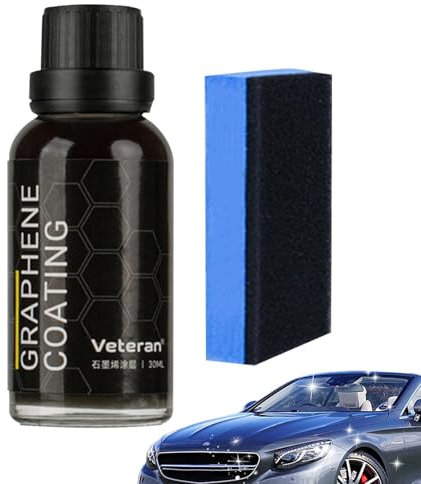 Revêtement Céramique Graphène, 30 Ml Scellant De Polissage Professionnel Pour Peinture Automobile - Imperméable Et Résistant Aux Rayures, Facile À Utiliser, Protection Longue Durée