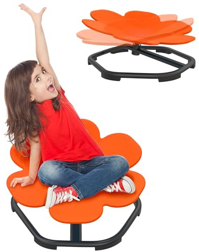 YARDIN Chaise carrousel sensorielle pour enfants - Chaise pivotante pour autisme pour l'entraînement de la coordination physique, de l'équilibre et des capacités sensorielles - Jouet d'équilibre pour