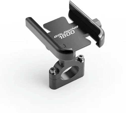 Universell motorcykeltelefonhållare Motorcykelmobilhållare Telefonhållare för HONDA GL1800 Goldwing 1800 F6B 2003-2017 360-gradig rotation för 4,7–7,1 tum smartphone