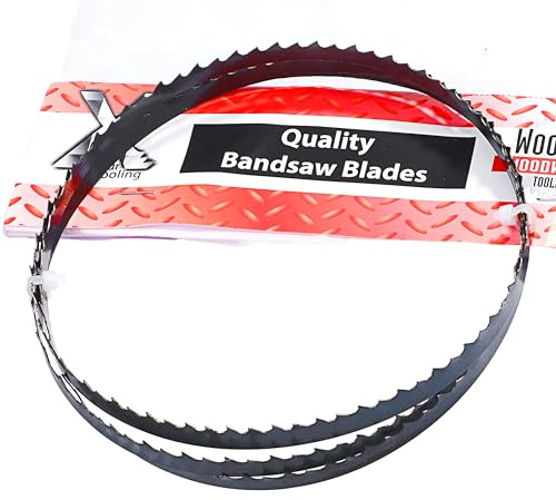 1425mm x 6mm (1/4) x 24 TPI Fine Tooth Bandsaw Blade for Plastic, Acrylic, MDF, Plywood & Thin Wood – High Carbon Steel Precision Cutting Band Saw Blade – Xcalibur Tooling UK