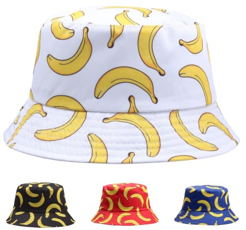 ZYHUI Chapeaux amusants pour homme - Chapeau de pêcheur réversible unisexe - Chapeau de plage pour femme - Chapeau de soleil à large bord