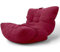Aiire Relaxo Sitzsack XXL für Kuschelecke - Bean Bag Design mit Füllung - Riesen Sitzsäcke Erwachsene, Sitz Sack Flauschig - Bodenkissen Grob, Bodenstuhl, Bodensessel Rot