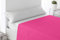 Miracle Home. Lenzuolo sopra morbido e confortevole, 100% microfibra spazzolata, senza rughe e anti-peeling. 230 x 270. Letto da 150. Fucsia