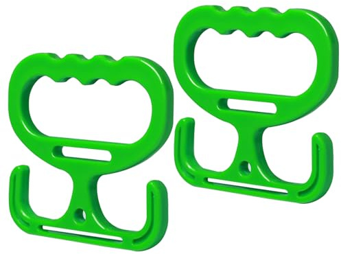 Maniglia per borsa della spesa, strumento multiuso portante per la spesa, maniglia per il trasporto di borse della spesa, secchielli per bottiglie d'acqua e stoccaggio domestico