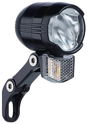 Büchel LED-Scheinwerfer Shiny 80 mit Halter ca.80 Lux E-Bike Version (1 Stück)