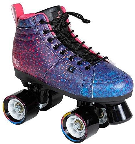Chaya Roller Skates Airbrush, Unisex für Herren und Damen in Blau, 59mm/78A Rollen, ABEC 7 Kugellager, Art. nr.: 810671
