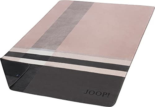 Joop! Wohndecke Modern Baumwollmischung Altrosa Größe 150x200 cm