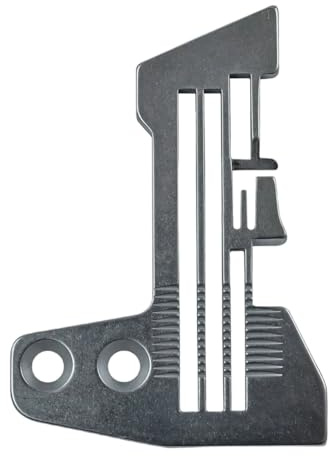 Blooy - E809 Throat Plate Fit For Siruba 747 (700F 4 Thread) Industrial Overlock Sewing Machine Parts Needle Plate