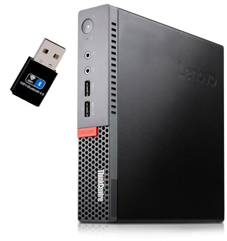 Lenovo ThinkCentre M910Q Tiny | Intel Core i5-6500T | 16GB| 256GB Windows 11 Pro Display Port Ultra-Compacto y potente conector VESA reproductor de DVD (reacondicionado)