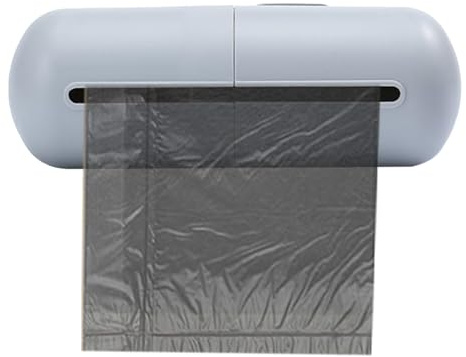 Joberio Soporte para bolsas de basura, dispensador de bolsas de basura, dispensador de bolsas de basura, almacenamiento de bolsas de comestibles, protector de bolsas, colector de bolsas para bolsas de