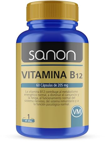 Sanon Sanon Vitamina B12 60 Cápsulas De 500Mg 60 g